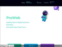 Sites similar to pro-web.co.za