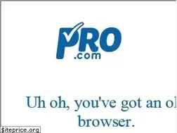 Sites similar to pro.com