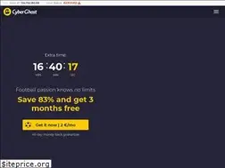 Sites similar to pro.cyberghostvpn.com
