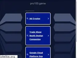 Sites similar to pro100.game