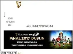 Sites similar to pro14rugby.org