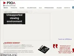 Sites similar to proa.es