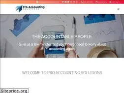 Sites similar to proaccsolutions.com
