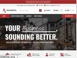 Sites similar to proacousticsusa.com