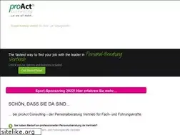 Sites similar to proact-consulting.de