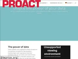 Sites similar to proact.de