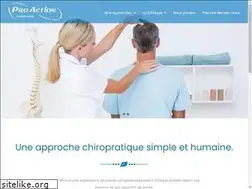 Sites similar to proactionchiropratique.com