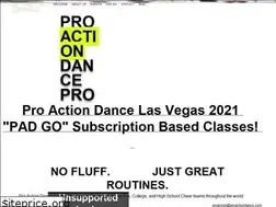 Sites similar to proactiondance.com