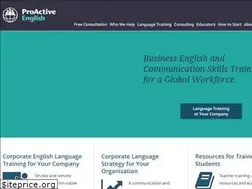 Sites similar to proactive-english.com