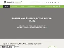 Sites similar to proactiveacademy.fr