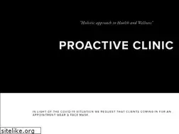 Sites similar to proactiveclinic.co.uk