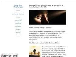 Sites similar to proactivemindfulness.com