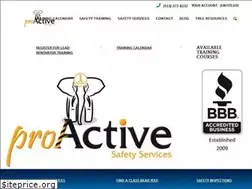 Sites similar to proactivesafetyservices.com
