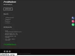 Sites similar to proadhesivos.com