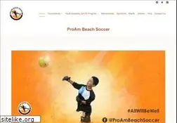 Sites similar to proambeachsoccer.net