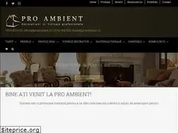Sites similar to proambient.ro