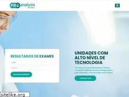 Sites similar to proanalysis.com.br