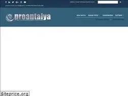 Sites similar to proantalya.com