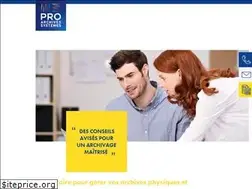Sites similar to proarchives-systemes.fr