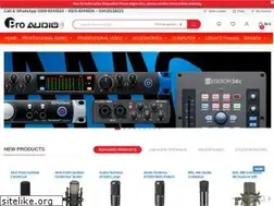 Sites similar to proaudio.com.pk
