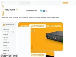 Sites similar to proaudio.ru