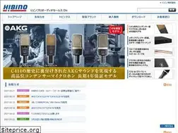 Sites similar to proaudiosales.hibino.co.jp