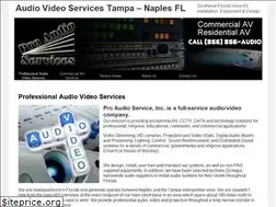 Sites similar to proaudioservices.com