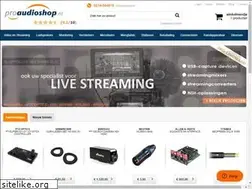 Sites similar to proaudioshop.nl