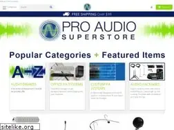Sites similar to proaudiosuperstore.com