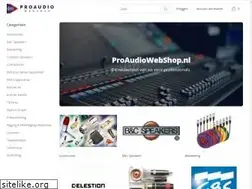 Sites similar to proaudiowebshop.nl