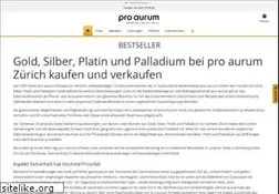 Sites similar to proaurum.ch