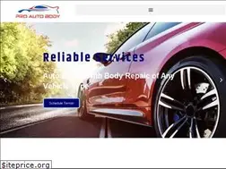 Sites similar to proautobodyinc.net