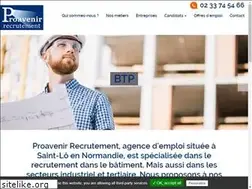 Sites similar to proavenir-recrutement.fr