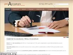 Sites similar to proavocatura.ro