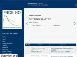 Sites similar to prob140.org