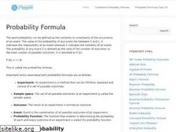 Sites similar to probabilityformula.org
