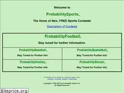 Sites similar to probabilitysports.com