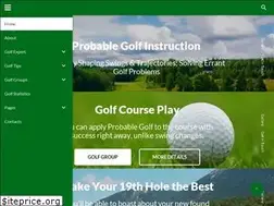 Sites similar to probablegolfinstruction.com