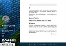 Sites similar to probablydavid.com