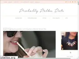 Sites similar to probablypolkadots.com