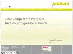 Sites similar to proback.ch