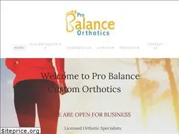 Sites similar to probalanceorthotics.com
