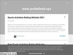 Sites similar to proballsod.xyz