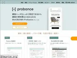Sites similar to probance.jp