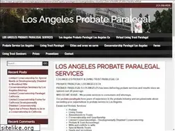 Sites similar to probateparalegalca.com