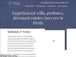 Sites similar to probatesperth.com.au