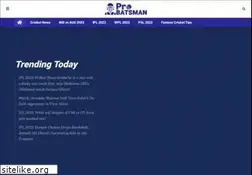 Sites similar to probatsman.com