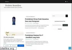 Sites similar to probenbestellen.de