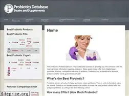 Sites similar to probioticsdb.com