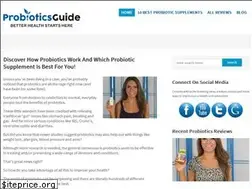 Sites similar to probioticsguide.com